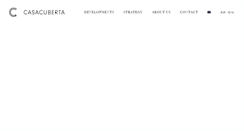 Desktop Screenshot of casacuberta.com
